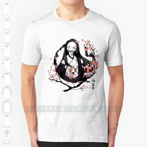 nezuko ink custom design print for men new cool tee t shirt big size 6xl ink nezuko kamodo nezuko sport hooded sweatshirt hoodie